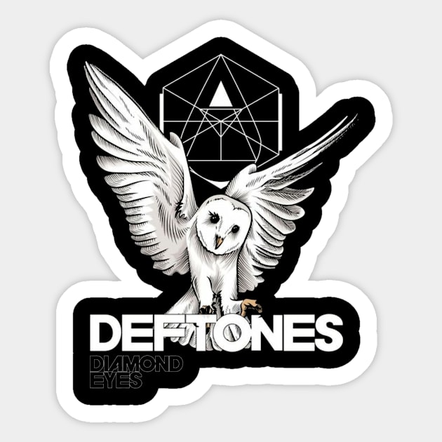 DEFTONES MERCH VTG Sticker by jjava4028